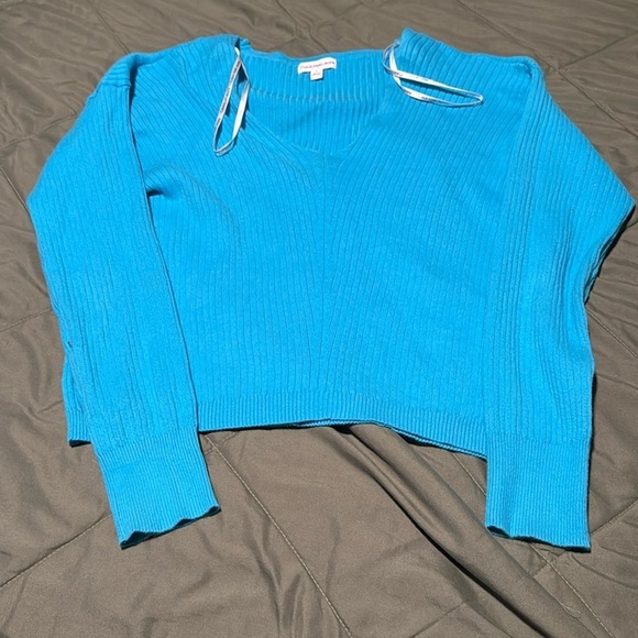 CK Jeans Bright Blue Sweater - Picture 1 of 2